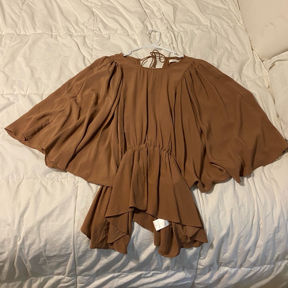 Gold/Mustard Batwing Top